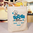 Soccer Mom Personalized Canvas Tote Bag